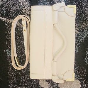 (New)Foley and Corinna Framed Flap Cross bag.